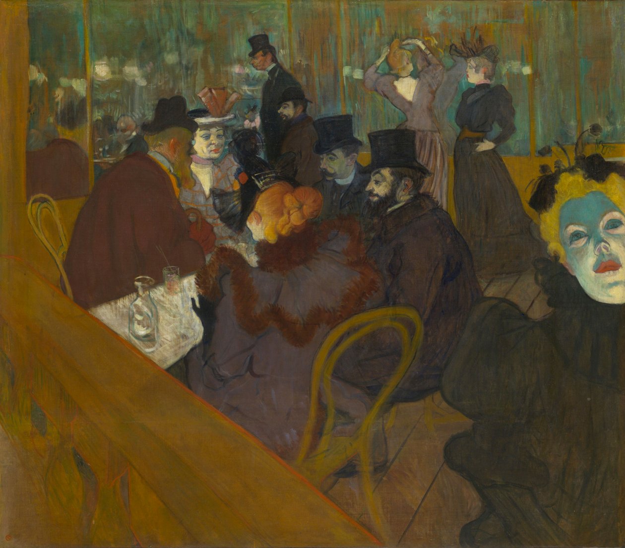 Au Moulin Rouge - Henri de Toulouse Lautrec