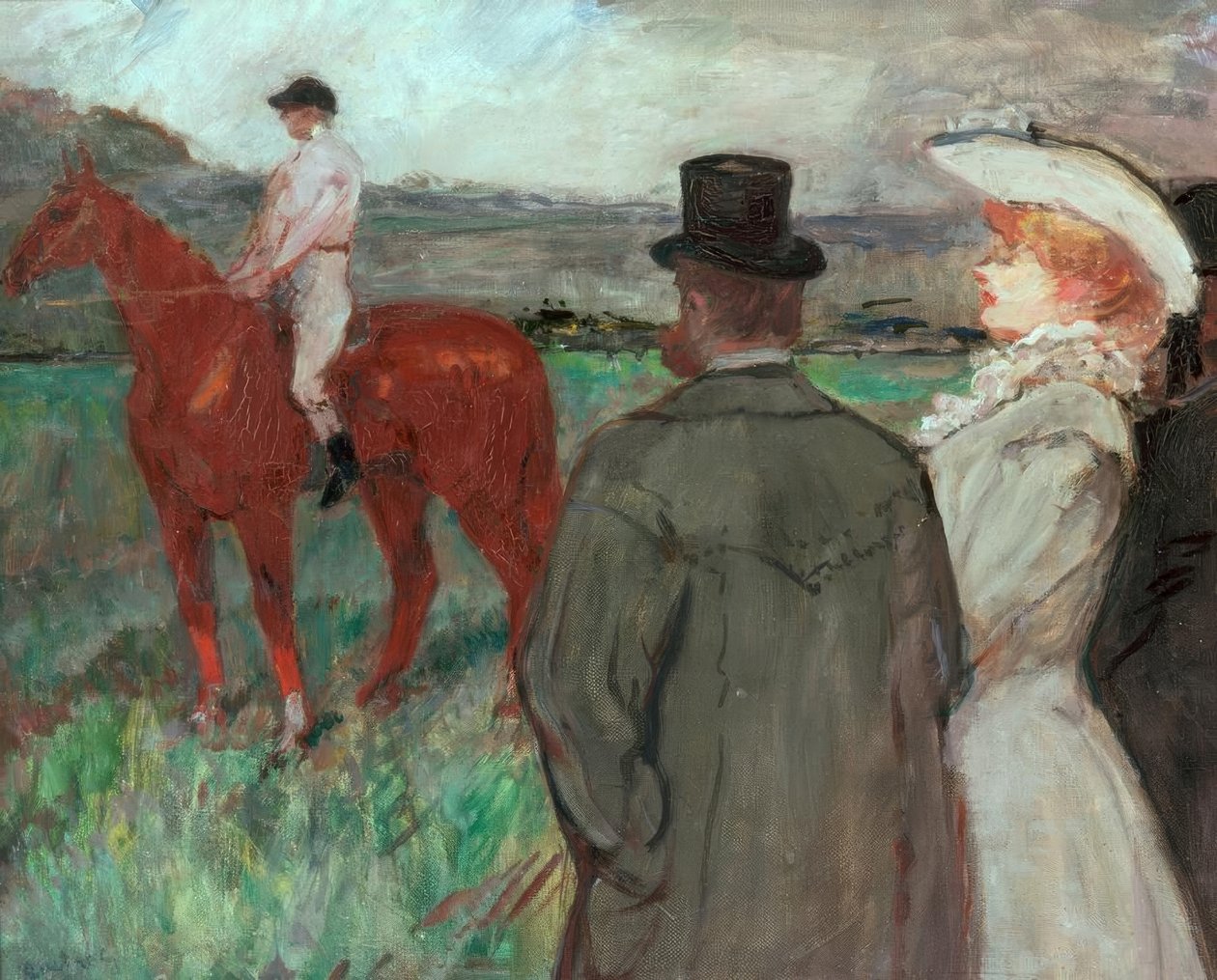 Aux courses - Henri de Toulouse Lautrec