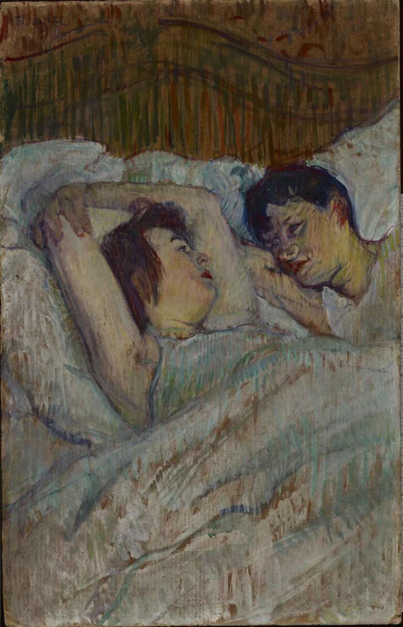 Au lit, 1892 - Henri de Toulouse Lautrec