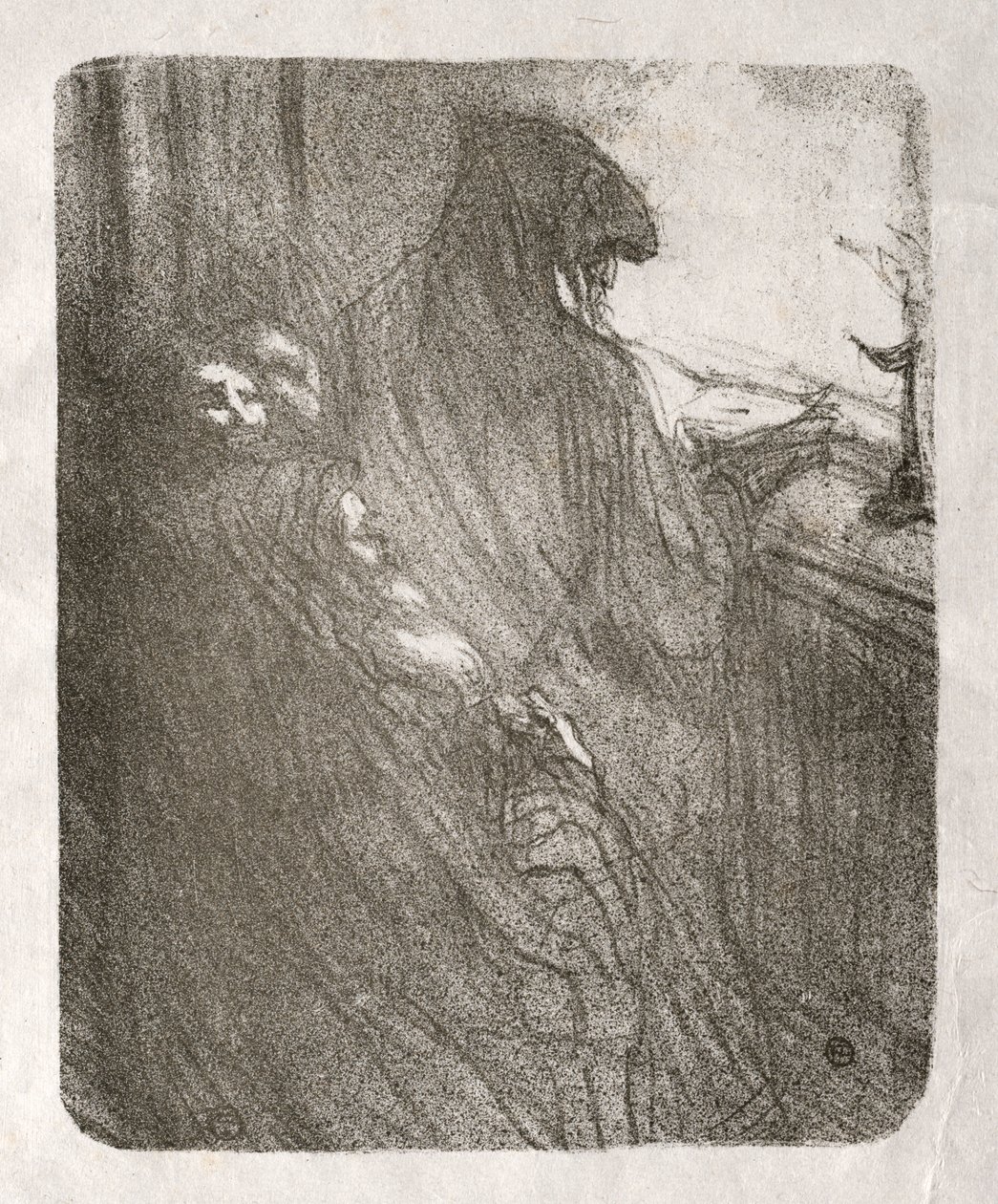 Au pied du Sinaï : La Prière des Juifs polonais - Henri de Toulouse Lautrec