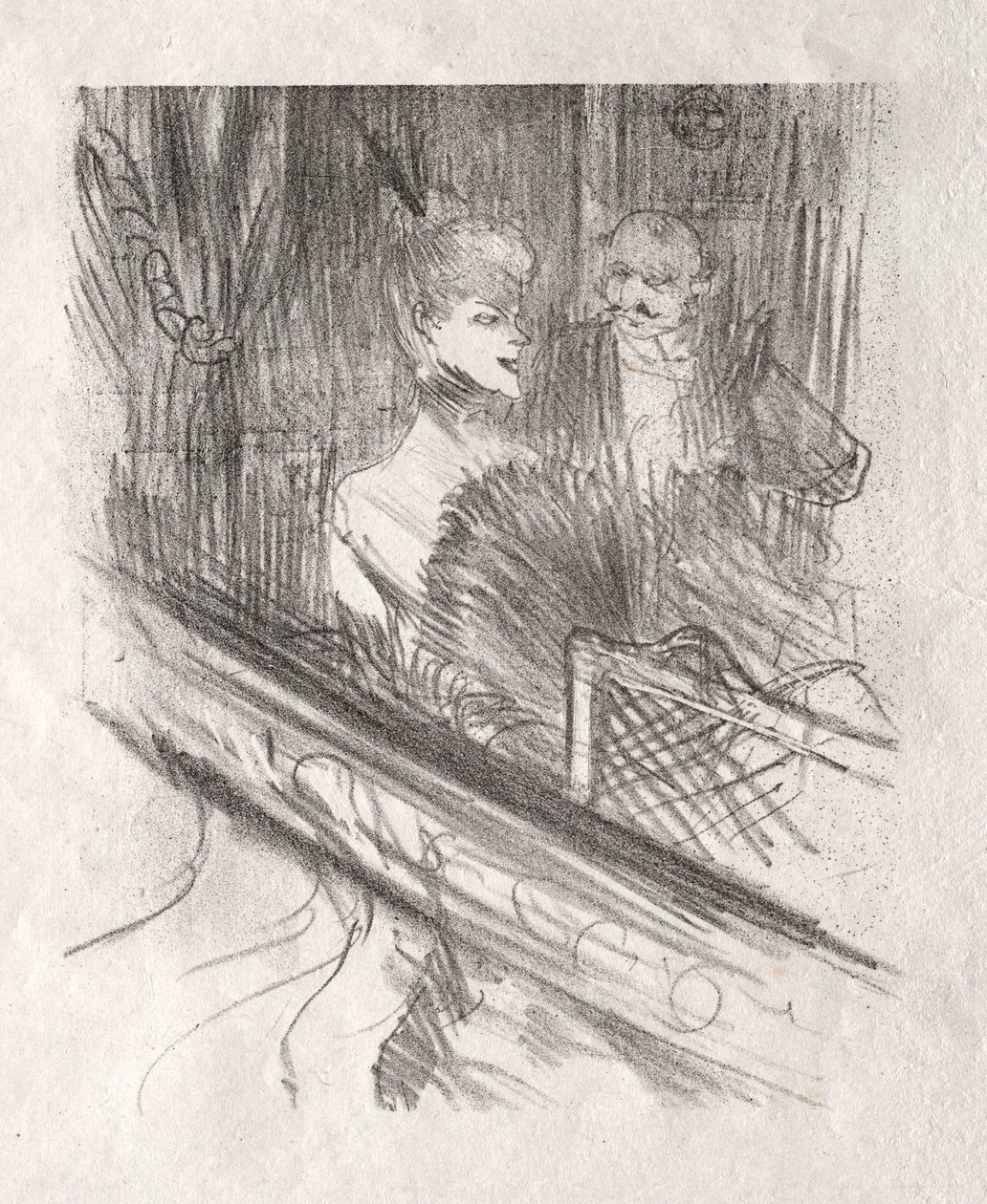 Au pied du Sinaï : Le Baron Moïse, 1898 - Henri de Toulouse Lautrec