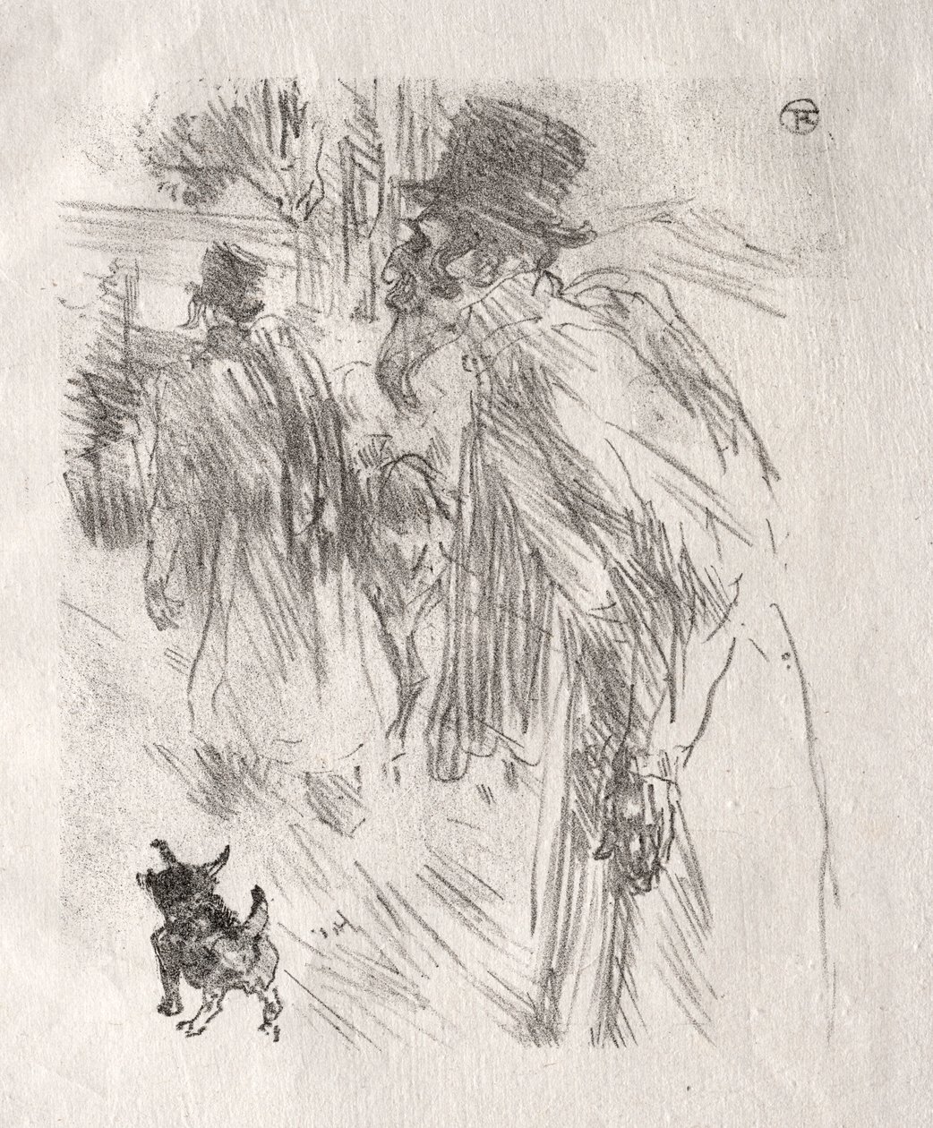 Au pied du Sinaï : Les Juifs polonais, Carlsbad, 1898 - Henri de Toulouse Lautrec