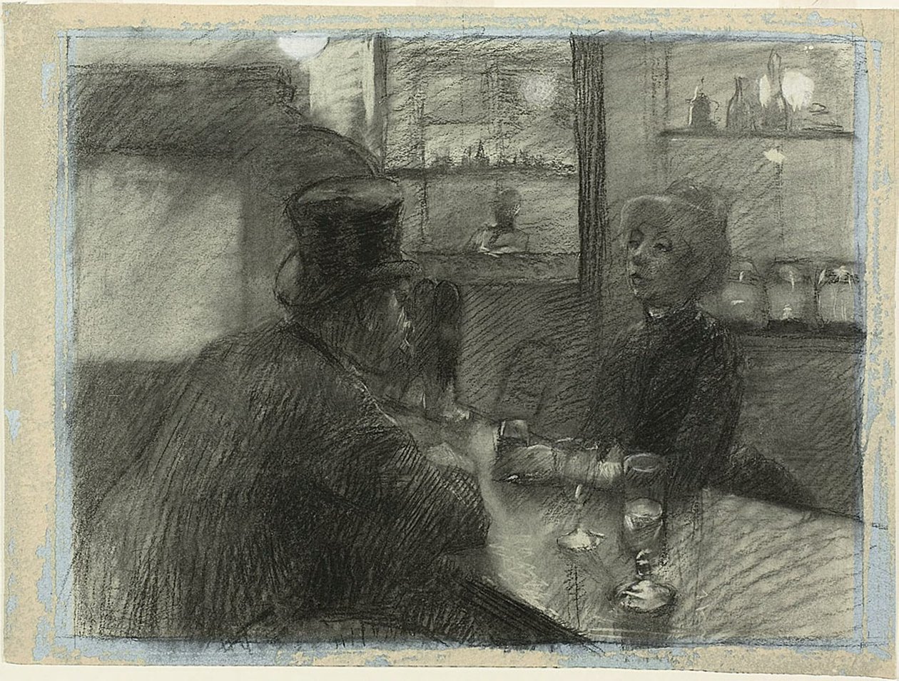 Bar du café de la rue de Rome - Henri de Toulouse Lautrec