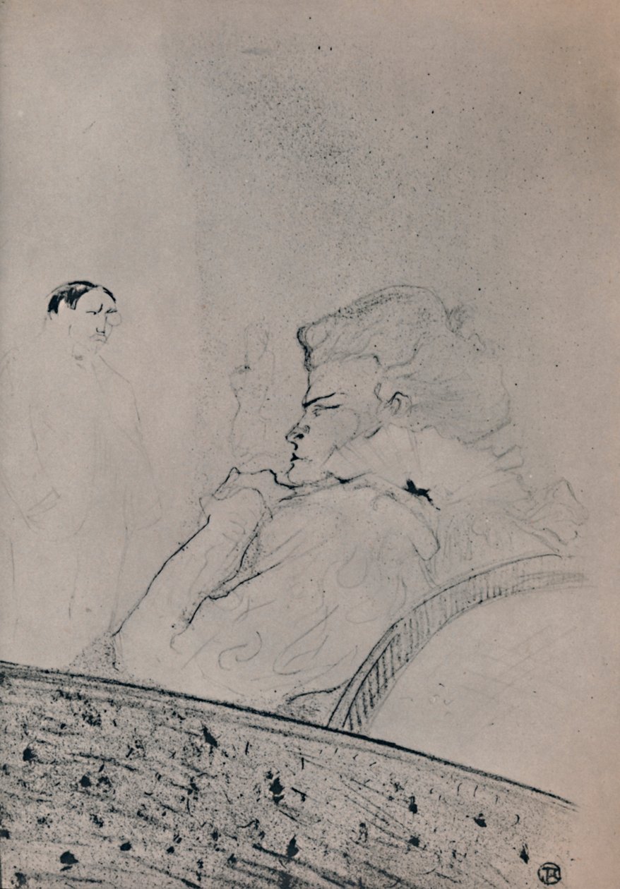Brandes dans sa chambre, vers 1895, 1946 - Henri de Toulouse Lautrec