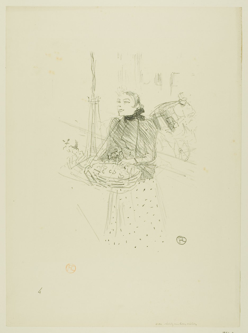 Achetez mes Jolies Violettes, de Mélodies de Désiré Dihau - Henri de Toulouse Lautrec