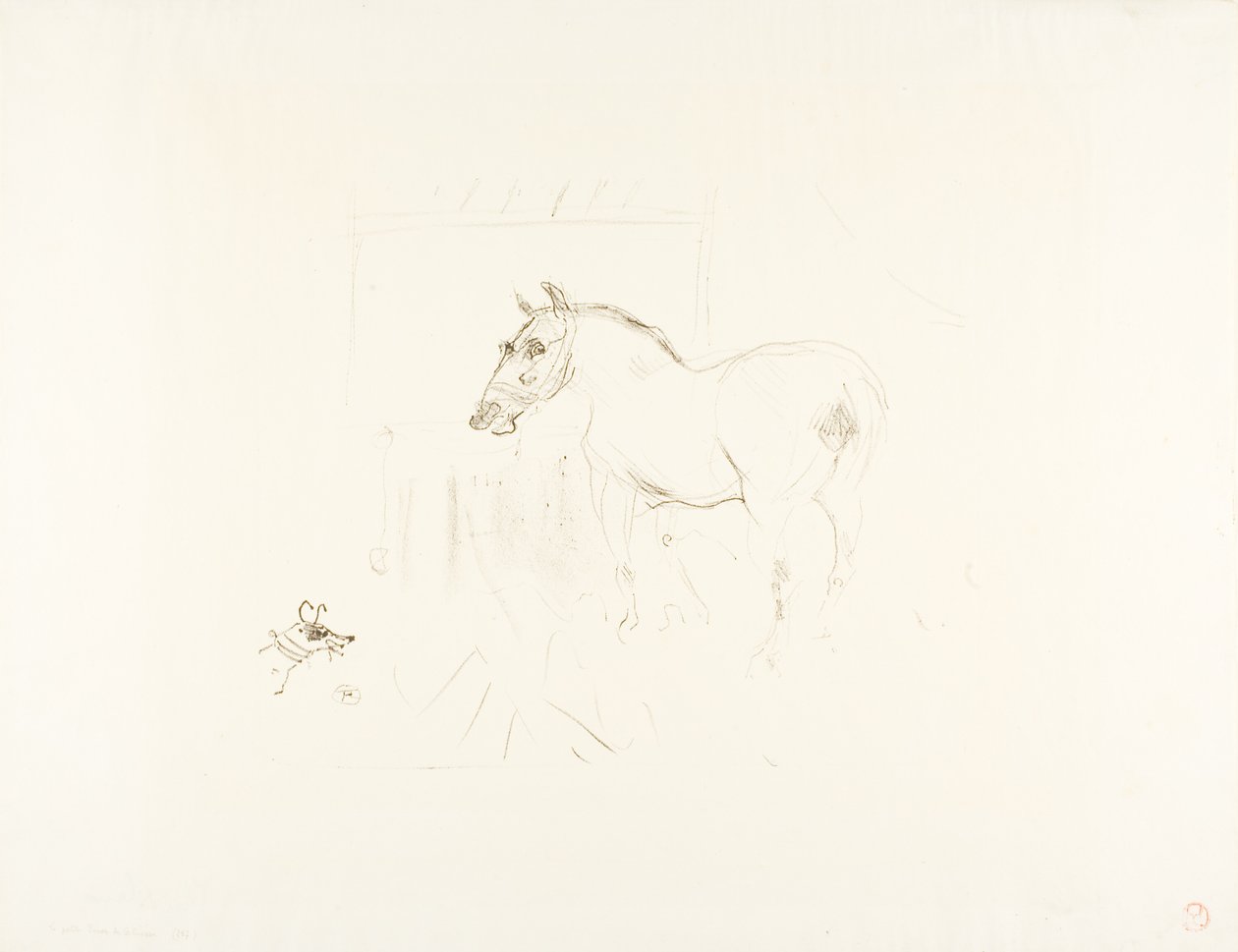 Le petit poney de Calmèse - Henri de Toulouse Lautrec