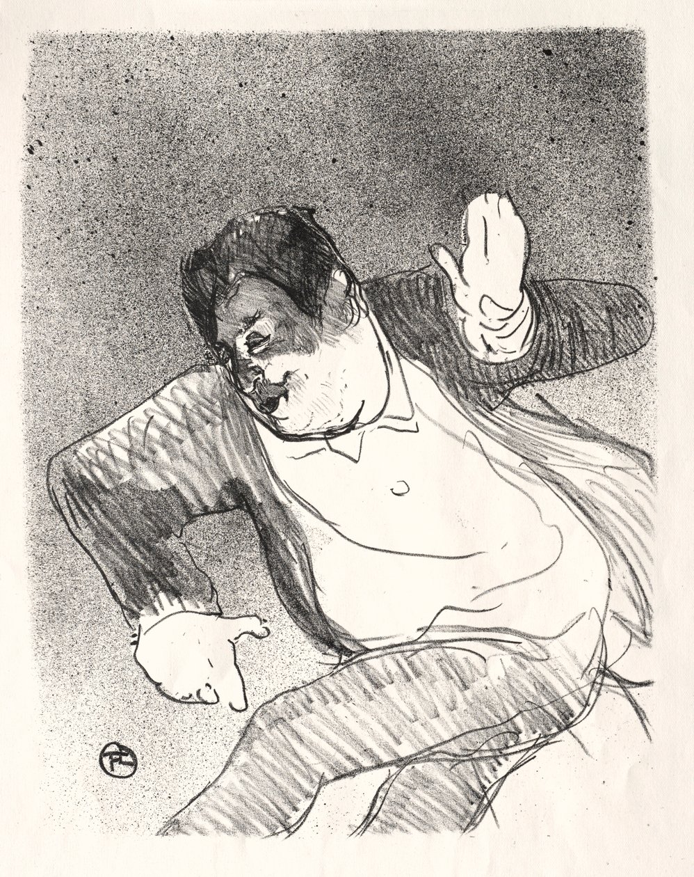 Caudieux, 1893 - Henri de Toulouse Lautrec