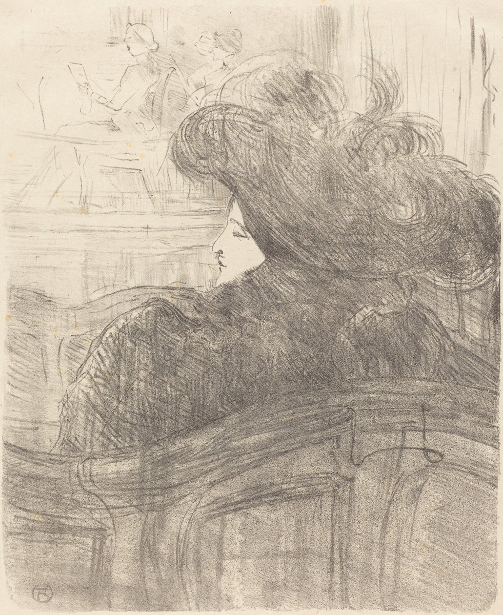 Cléo de Mérode - Henri de Toulouse Lautrec