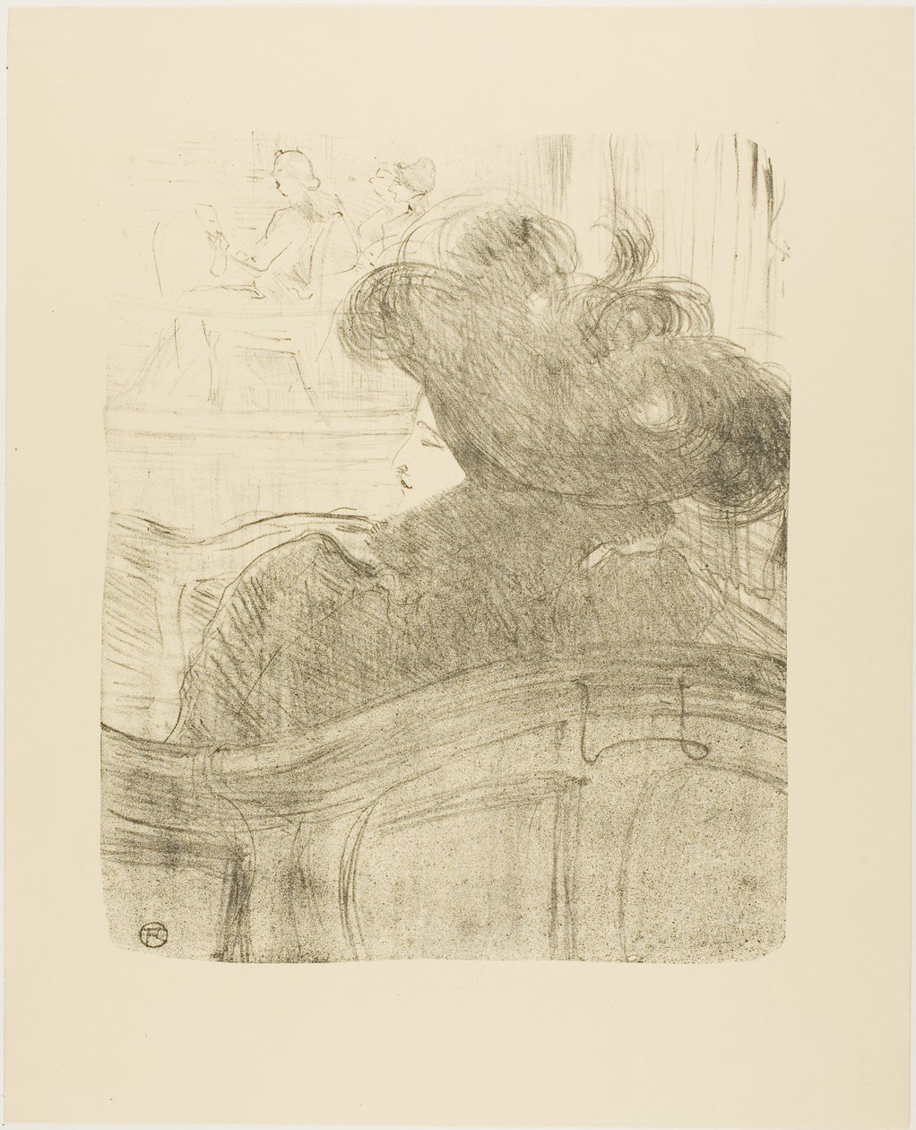 Cléo de Mérode, de Treize Lithographies - Henri de Toulouse Lautrec