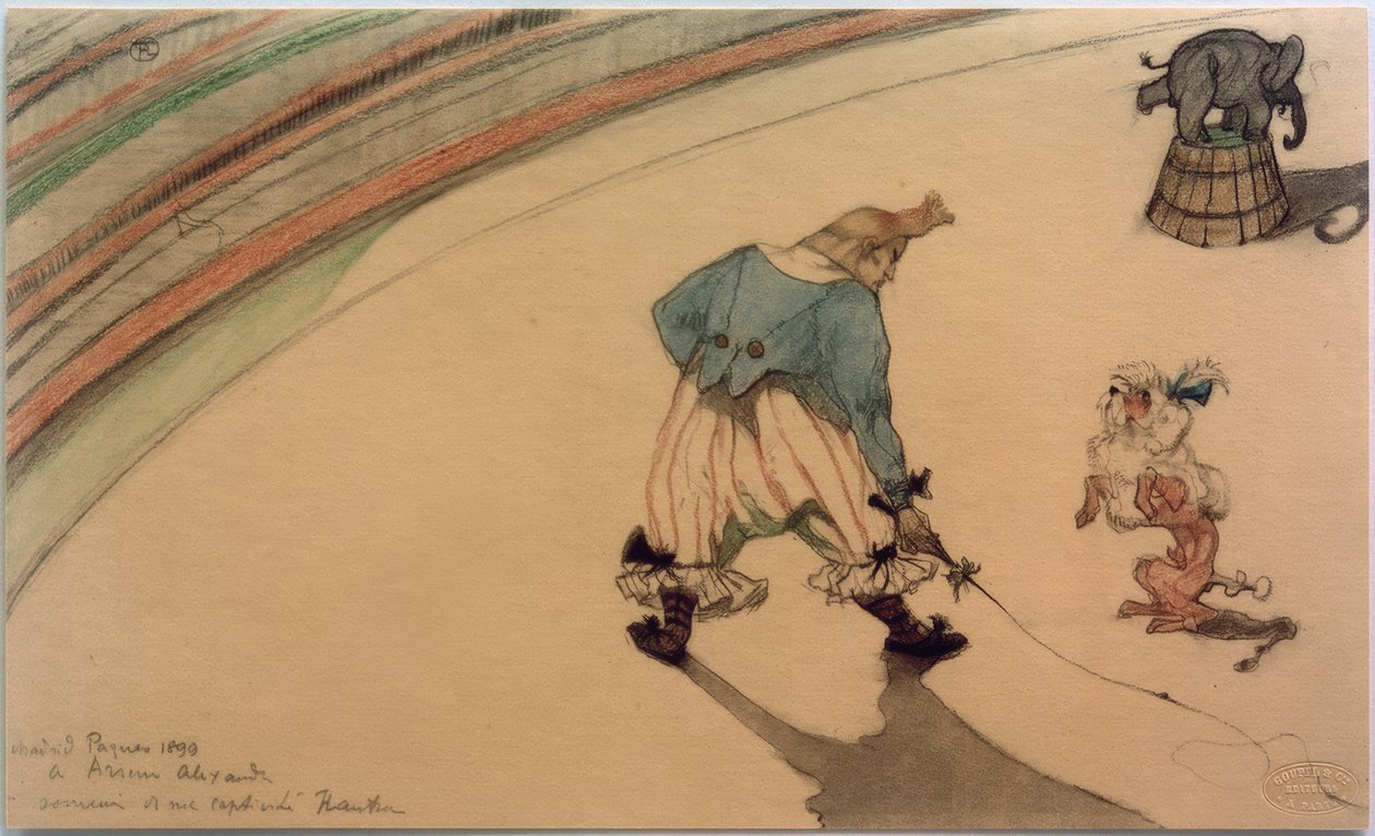 Clown dresseur - Henri de Toulouse-Lautrec