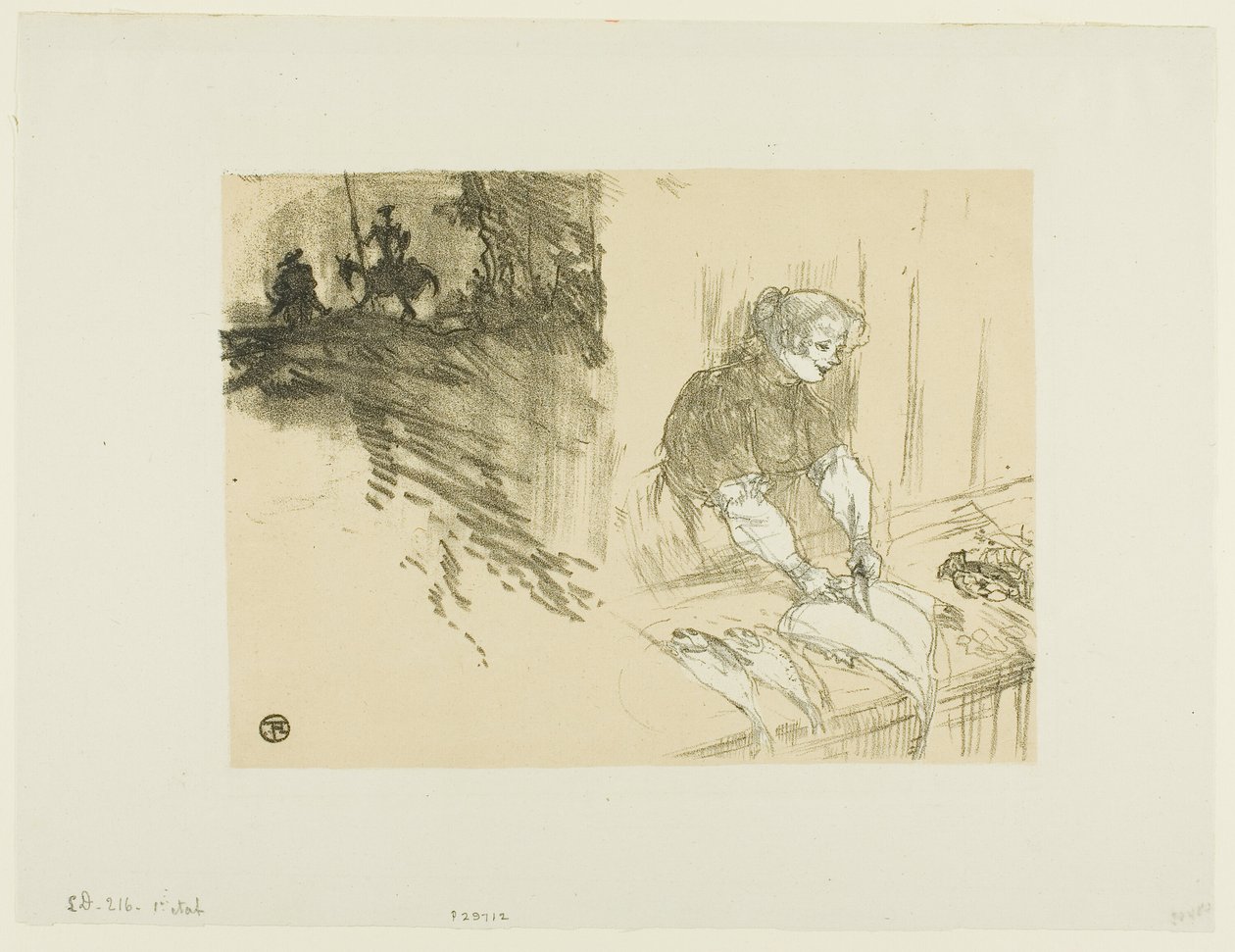 Couverture pour Les Courtes Joies - Henri de Toulouse Lautrec
