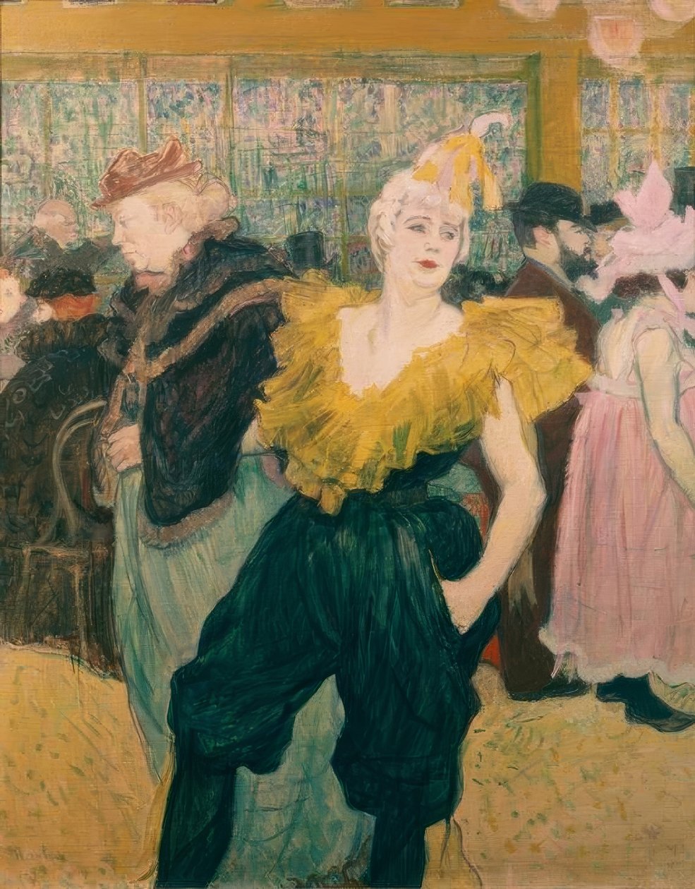 La Clownesse Cha-U-Kao - Henri de Toulouse-Lautrec