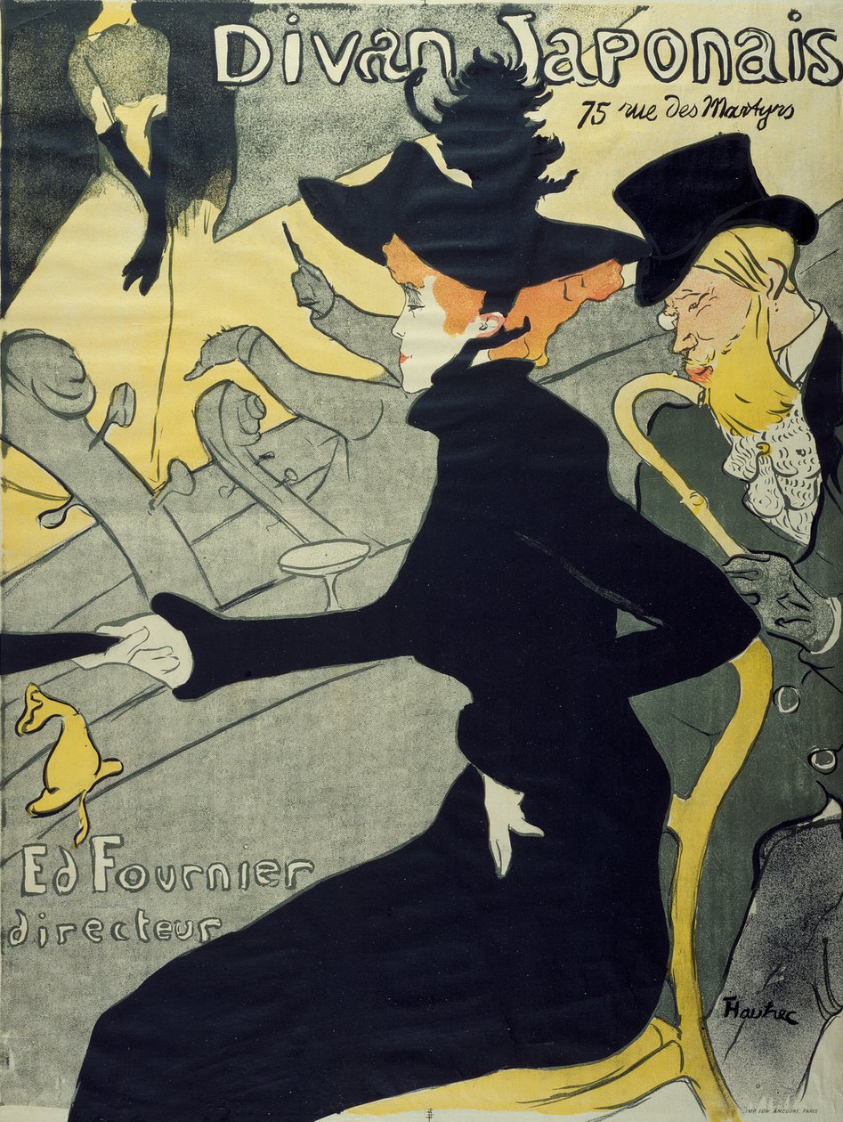 Divan Japonais - Henri de Toulouse-Lautrec