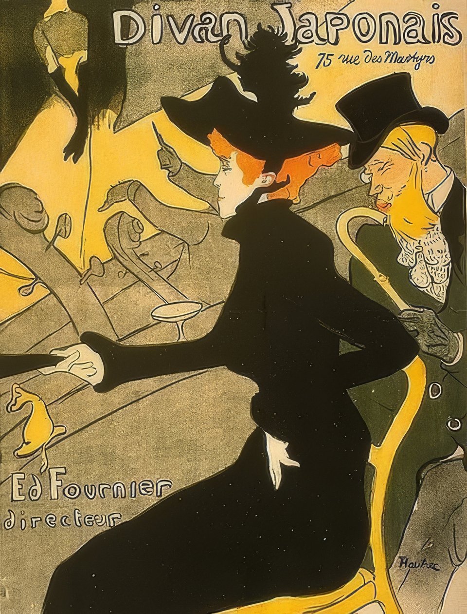 Divan Japonais - Henri de Toulouse Lautrec