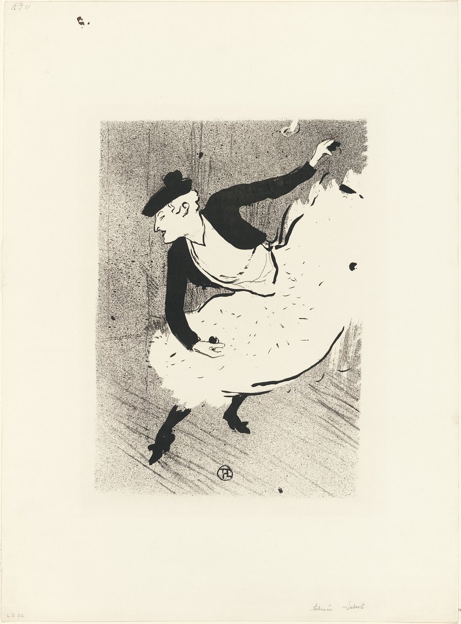 Edmée Lescot, from Le Café-Concert - Henri de Toulouse Lautrec