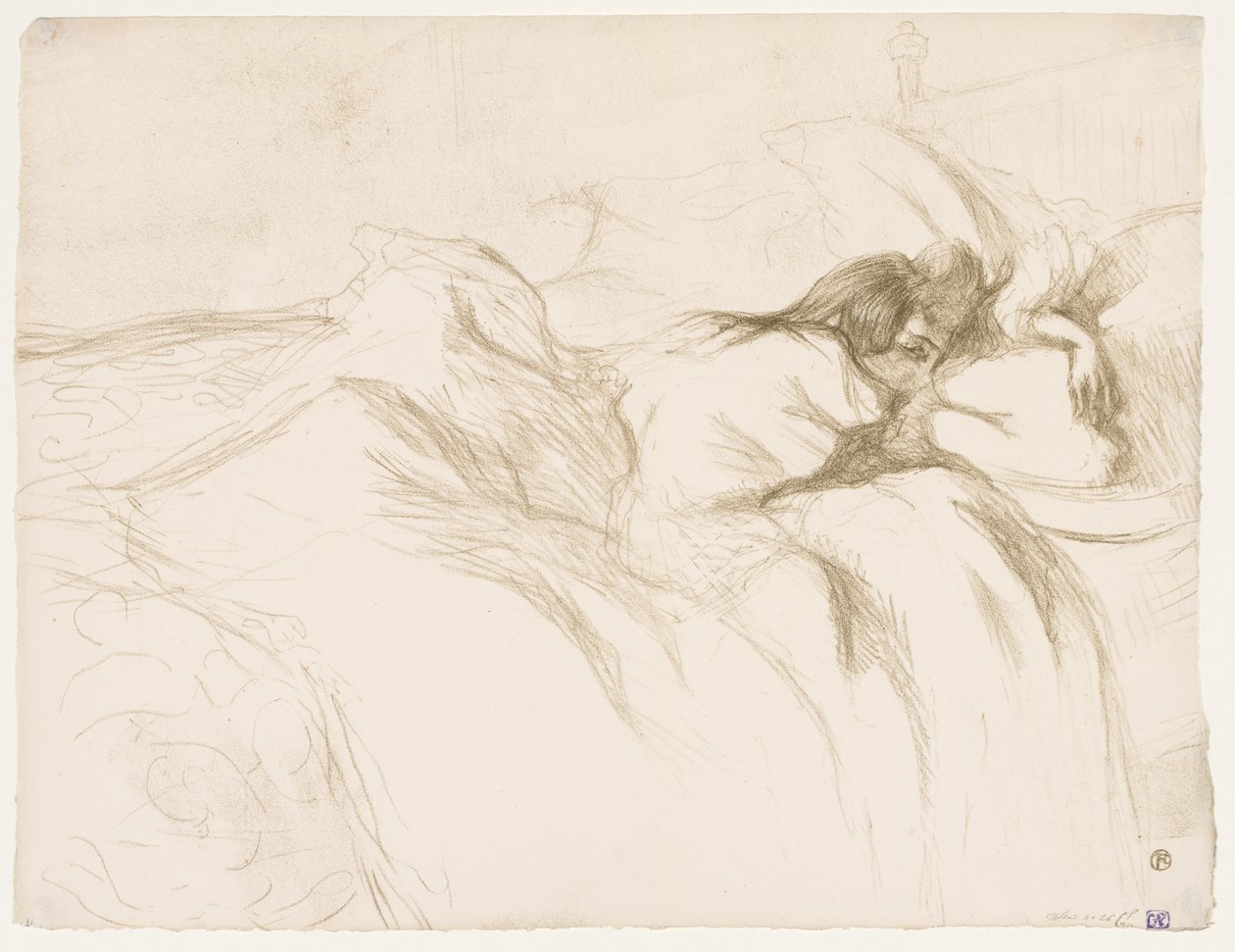 Elles : Femme Endormie - Henri de Toulouse Lautrec