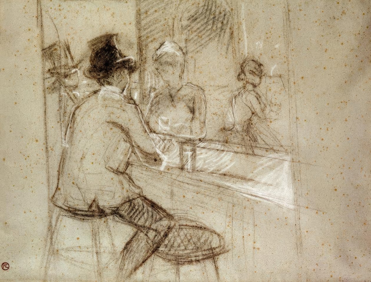 Cocktail Gin - Henri de Toulouse Lautrec