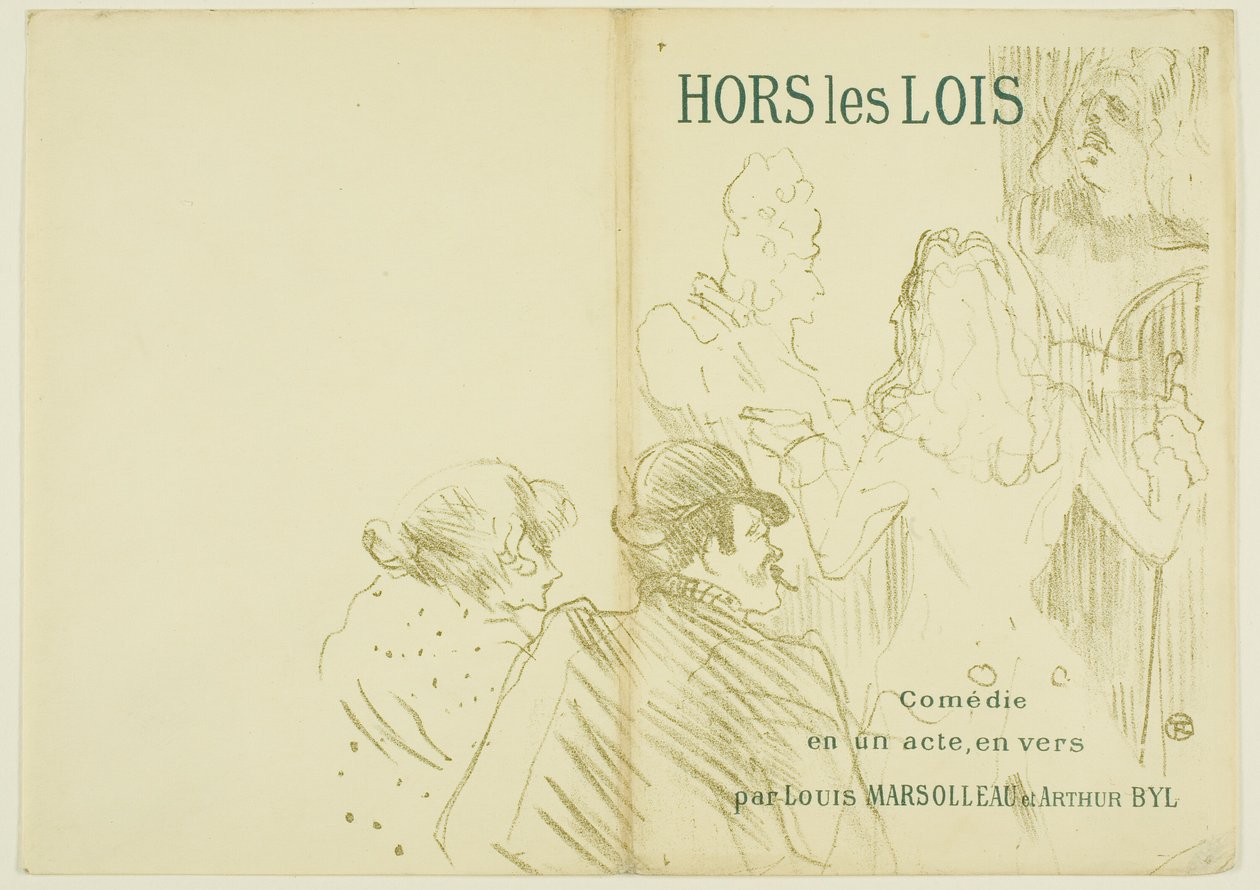 Homage to Molière - Henri de Toulouse Lautrec