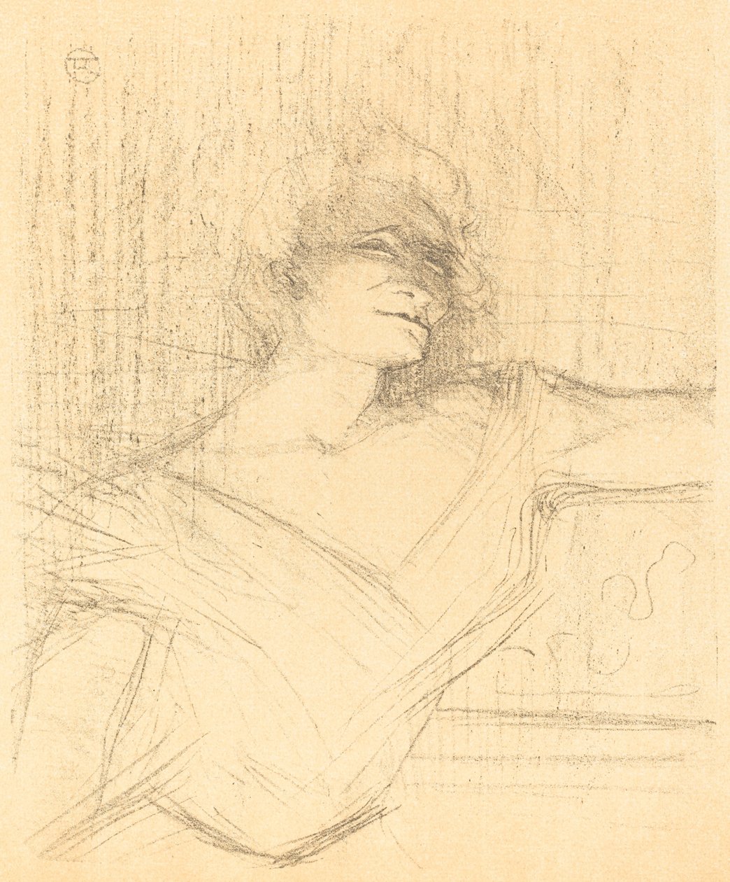 Dans La glu, 1898 - Henri de Toulouse Lautrec
