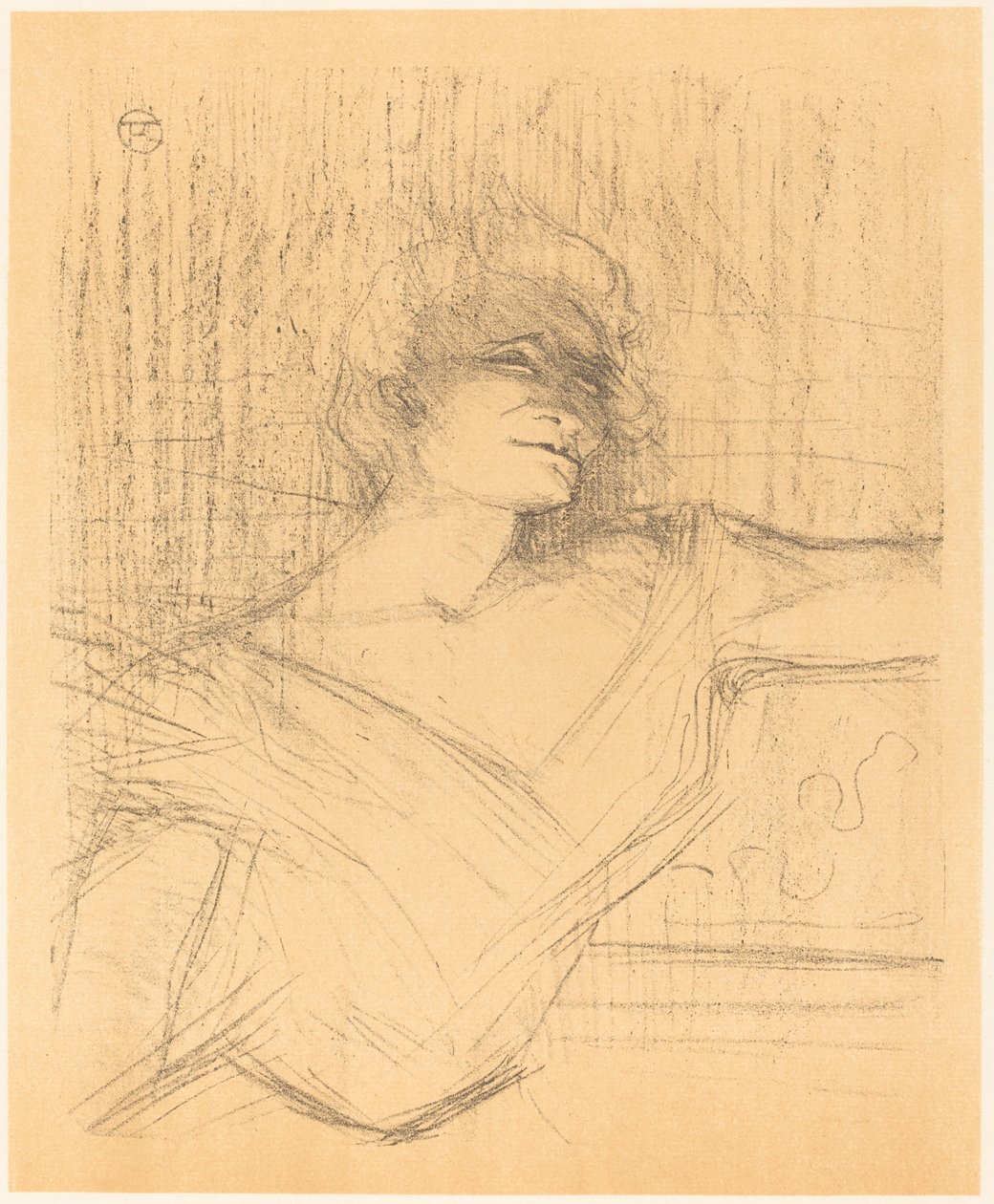 Dans La glu, 1898 - Henri de Toulouse Lautrec