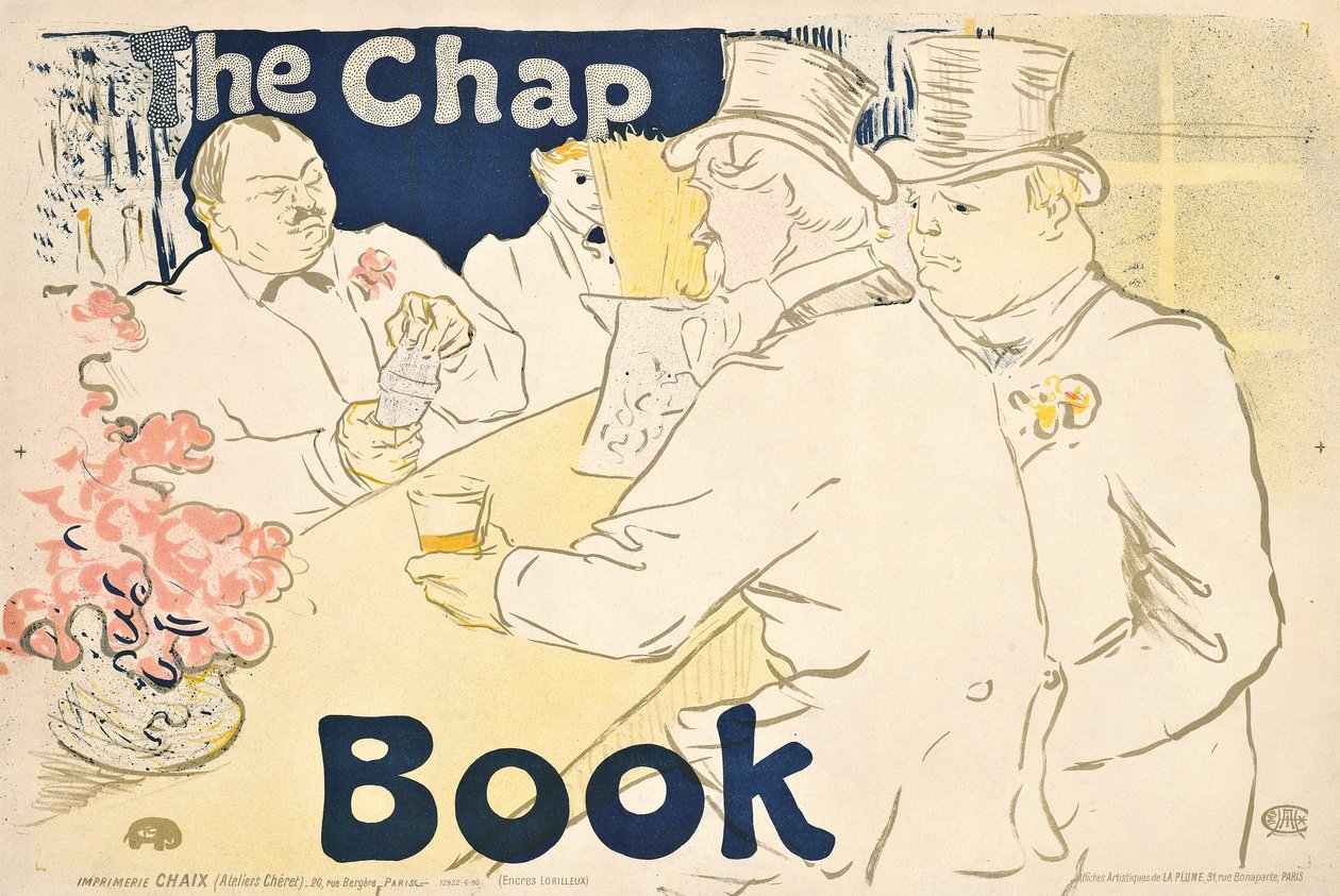 Bar irlandais et américain, Rue Royale - affiche pour "The Chap Book", 1895 - Henri de Toulouse Lautrec