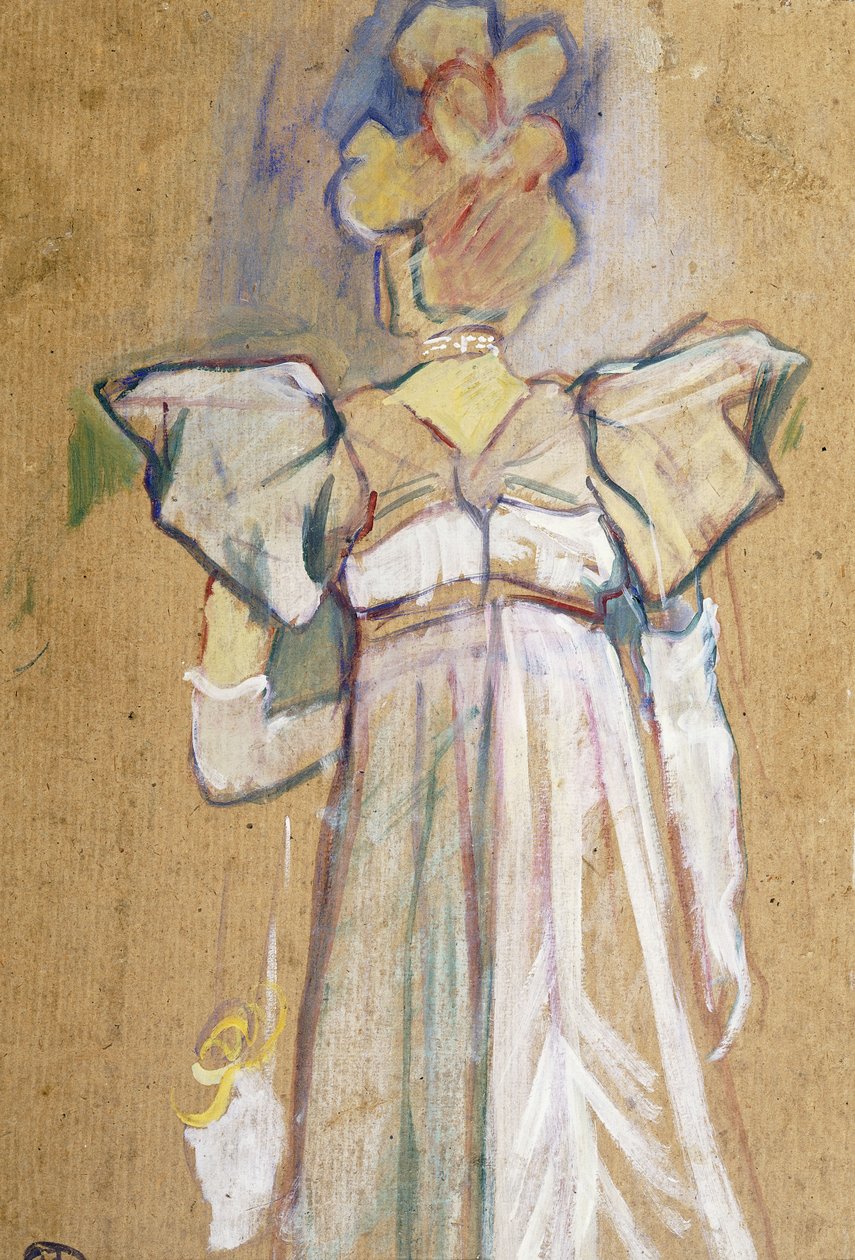 Jane Avril, 1893 - Henri de Toulouse Lautrec