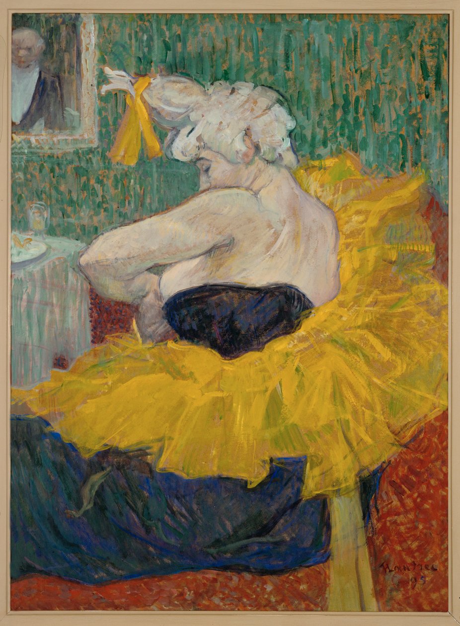 La Clowness Cha-U-Kao, actrice au Moulin Rouge ... - Henri de Toulouse Lautrec