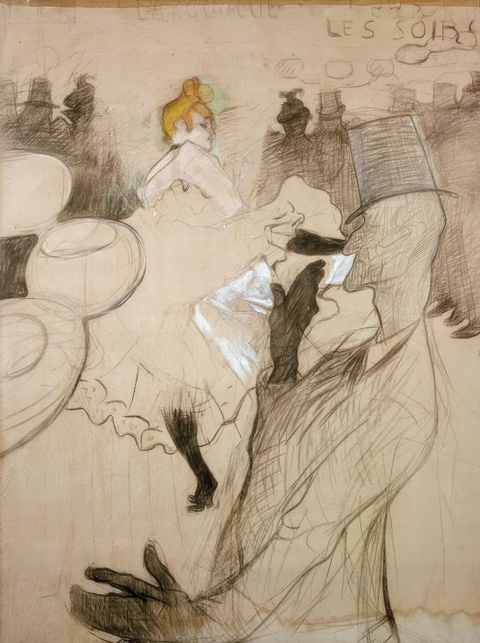 La Goulue et Valentin le Désossé - Henri de Toulouse Lautrec