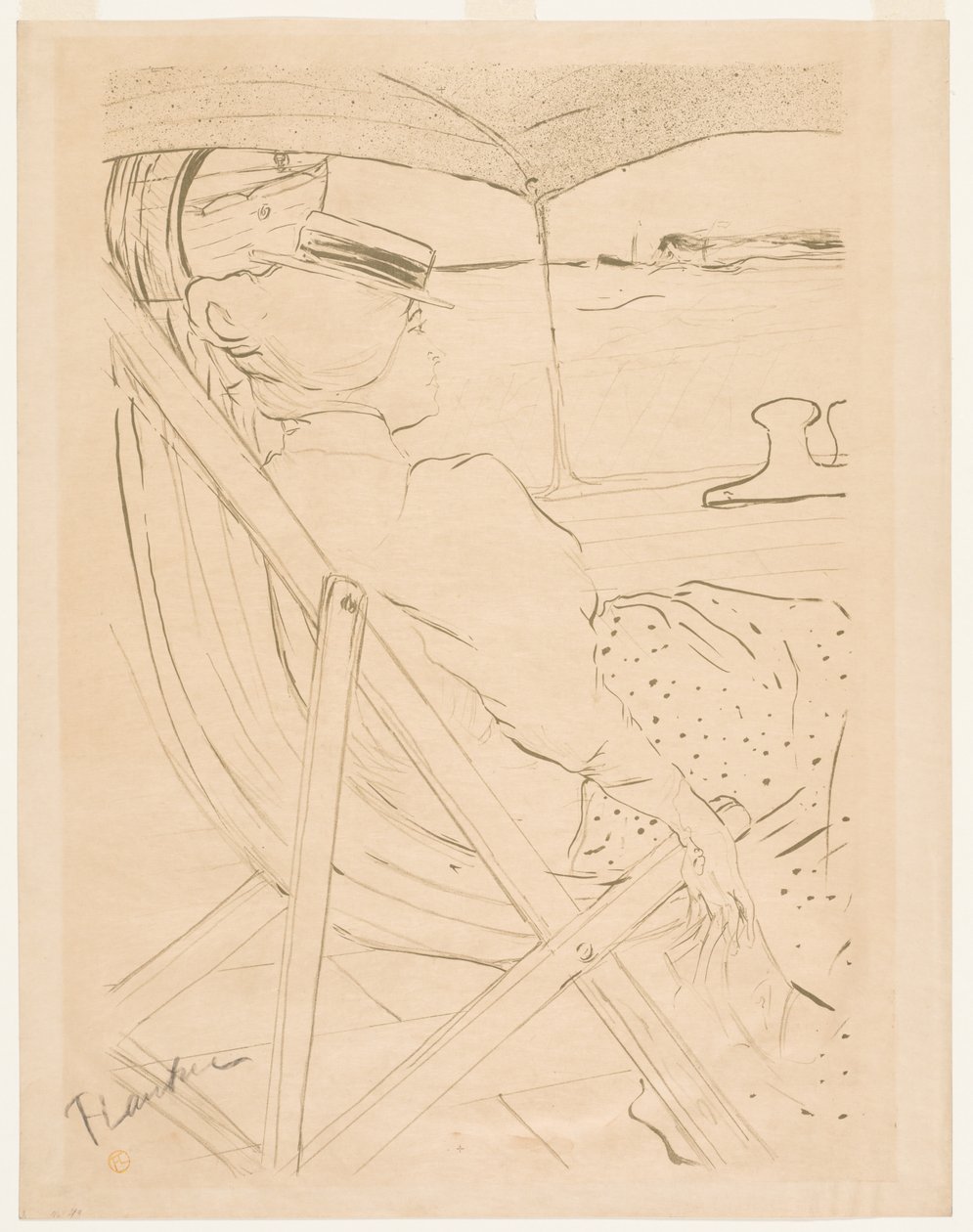 La Passagère du 54, 1896 - Henri de Toulouse Lautrec