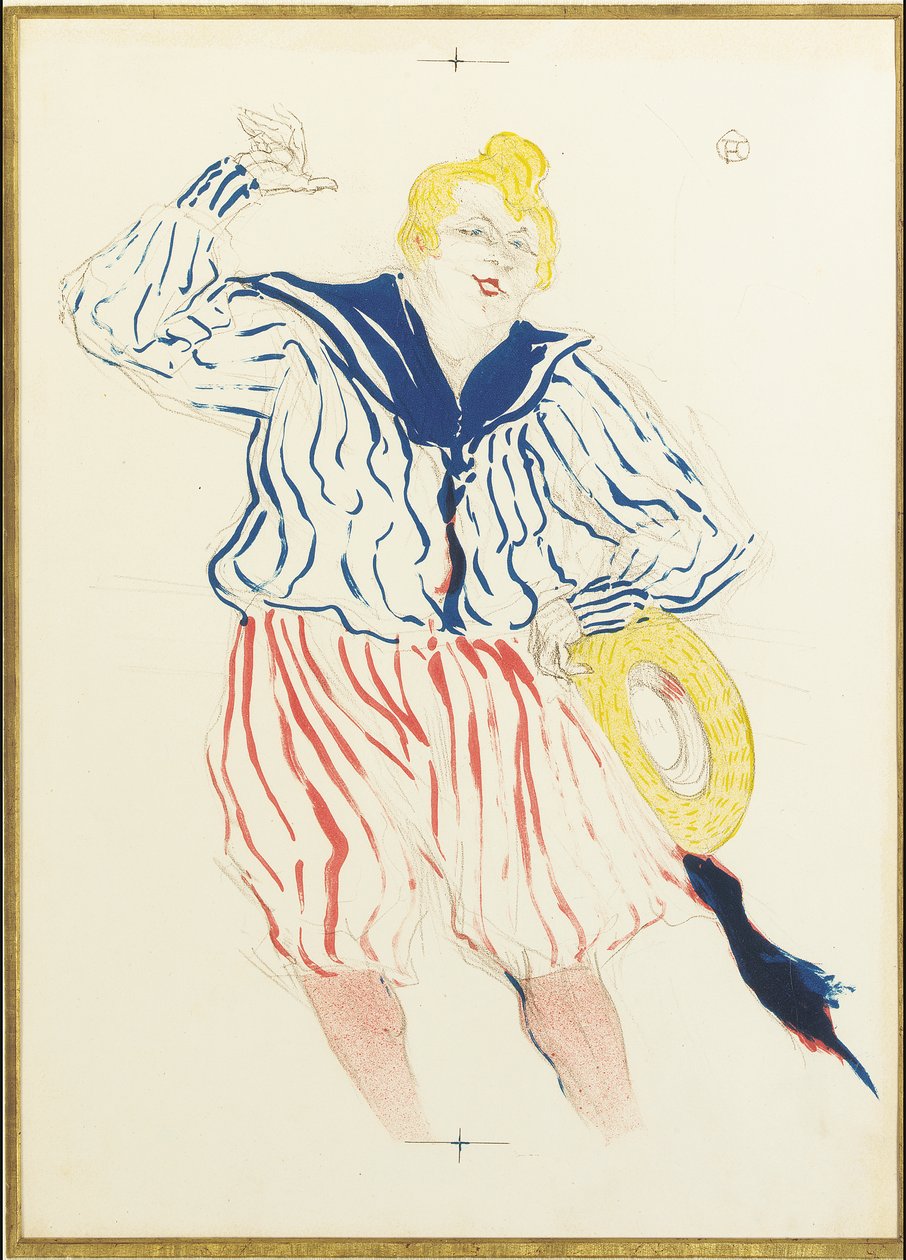La chanson du Matelot, au Star, Le Havre - Henri de Toulouse Lautrec