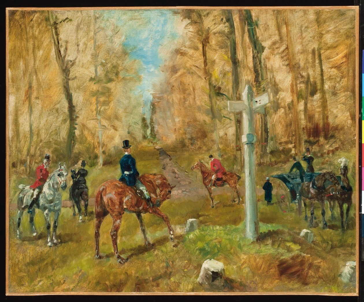 La croisée des chemins, 1883 - Henri de Toulouse Lautrec