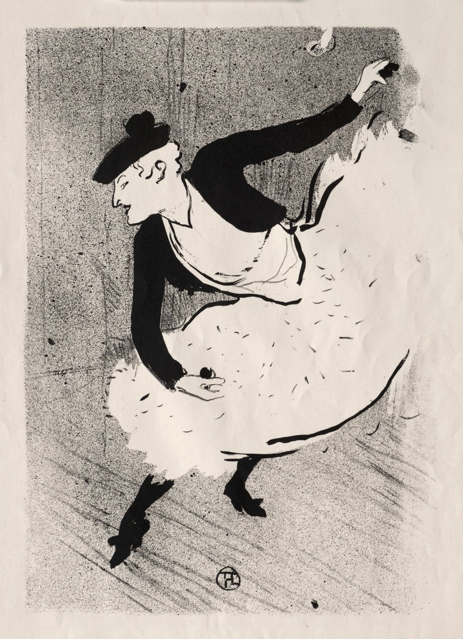 Le Café-concert: Edmée Lescot - Henri de Toulouse Lautrec