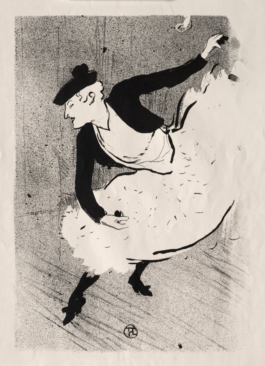 Le Café-concert : Edmée Lescot, 1893 - Henri de Toulouse-Lautrec