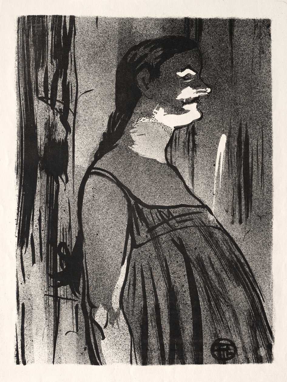 Le Café-concert : Mme Abdala - Henri de Toulouse Lautrec