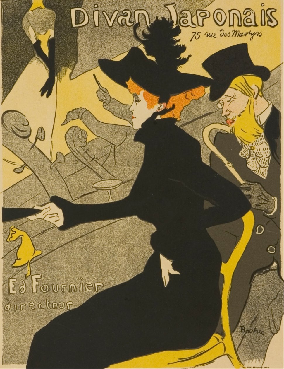 Le Divan Japonais - Henri de Toulouse Lautrec