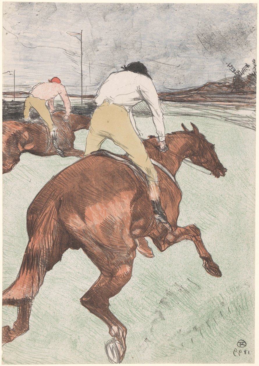 Le Jockey - Henri de Toulouse Lautrec
