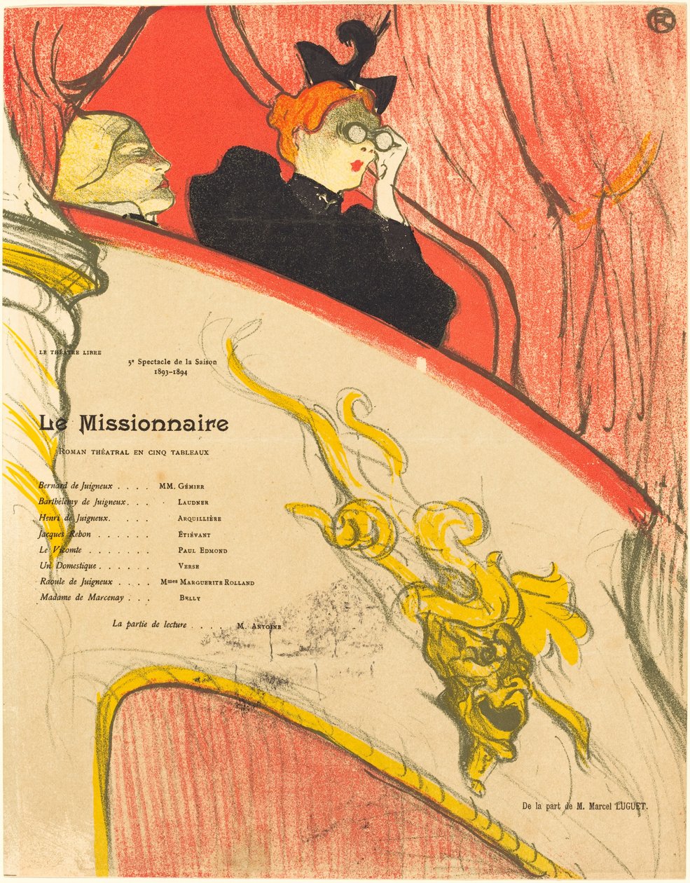 Le missionnaire - Henri de Toulouse Lautrec