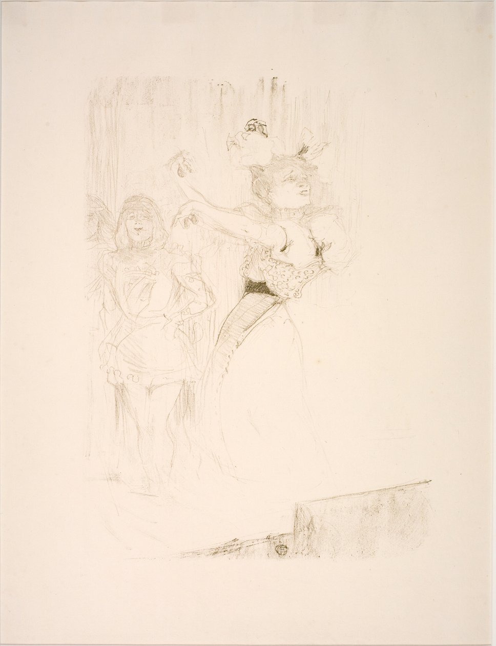 Lender dansant le pas du Boléro, dans Chilpéric - Henri de Toulouse Lautrec