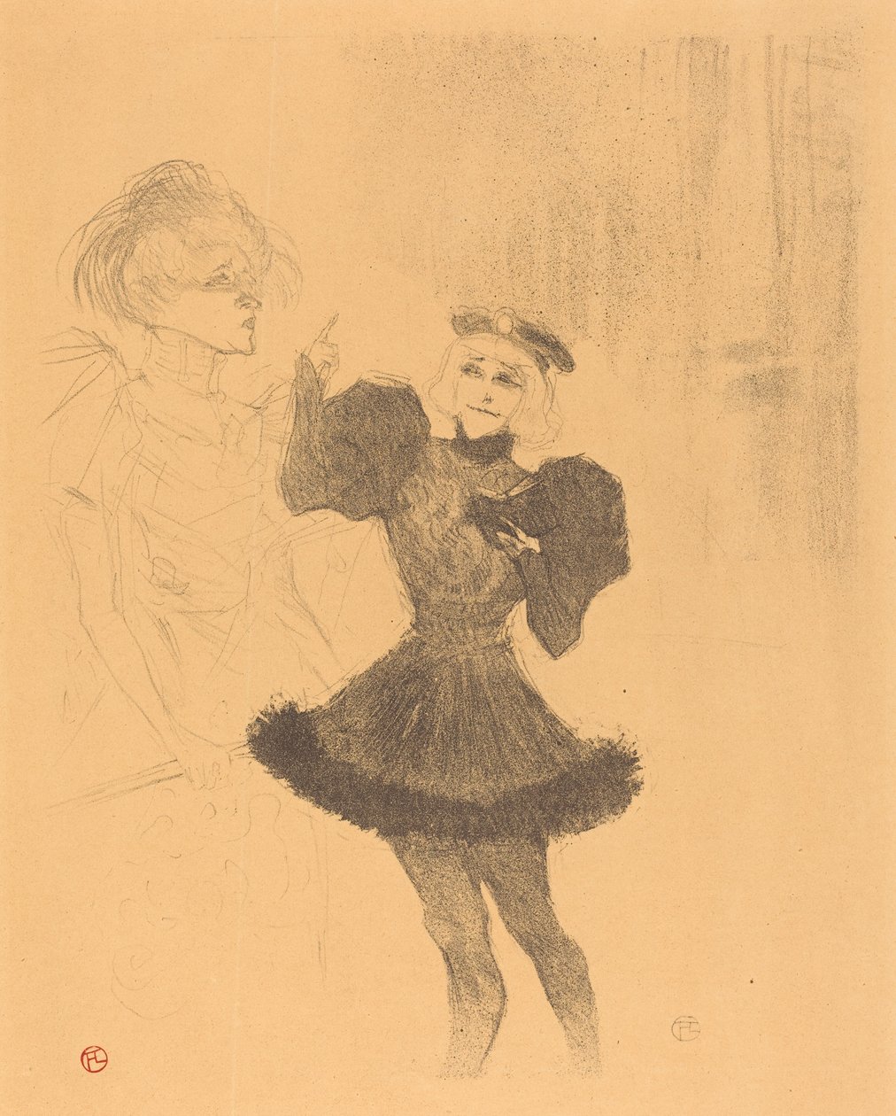 Lender et Lavallière dans "Le fils de l
