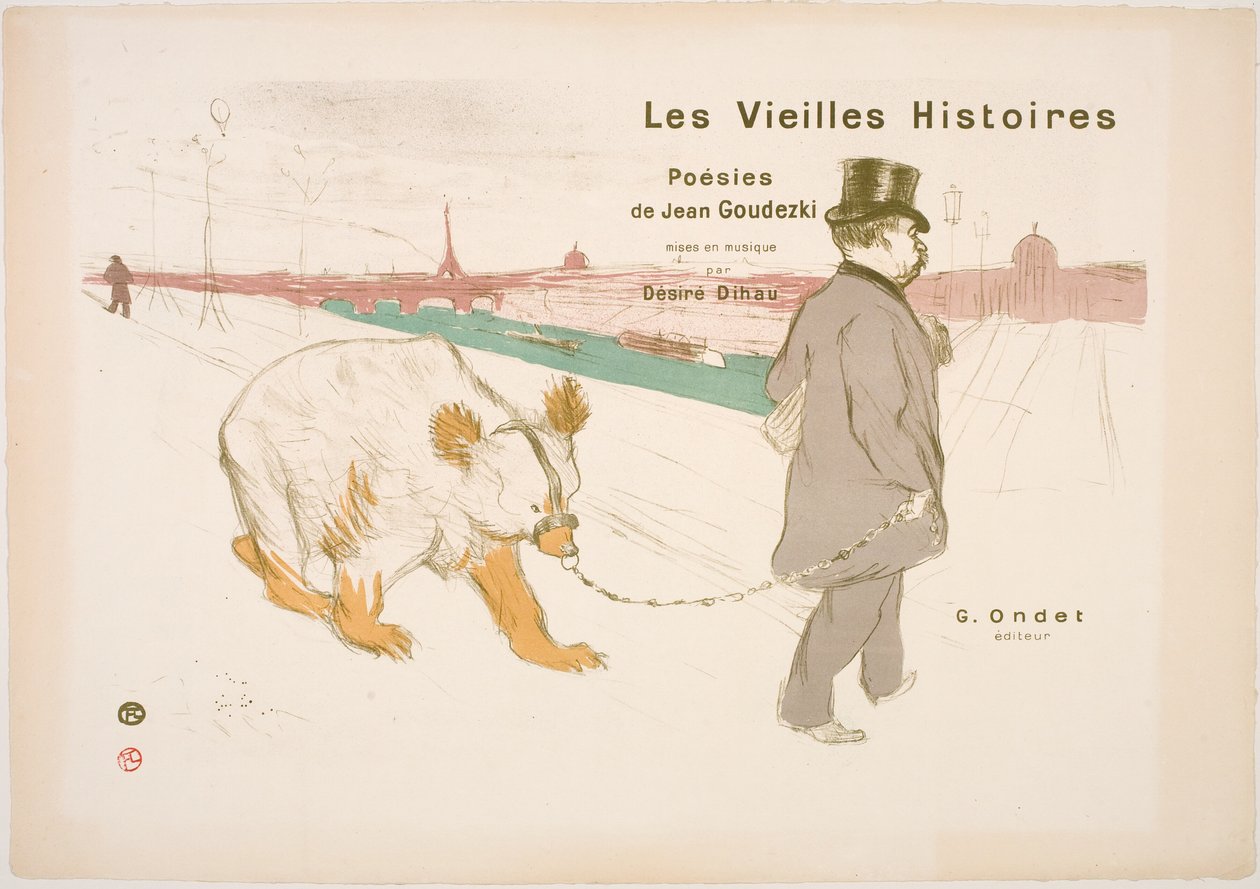 Les Vieilles Histoires, Couvertures - Henri de Toulouse Lautrec