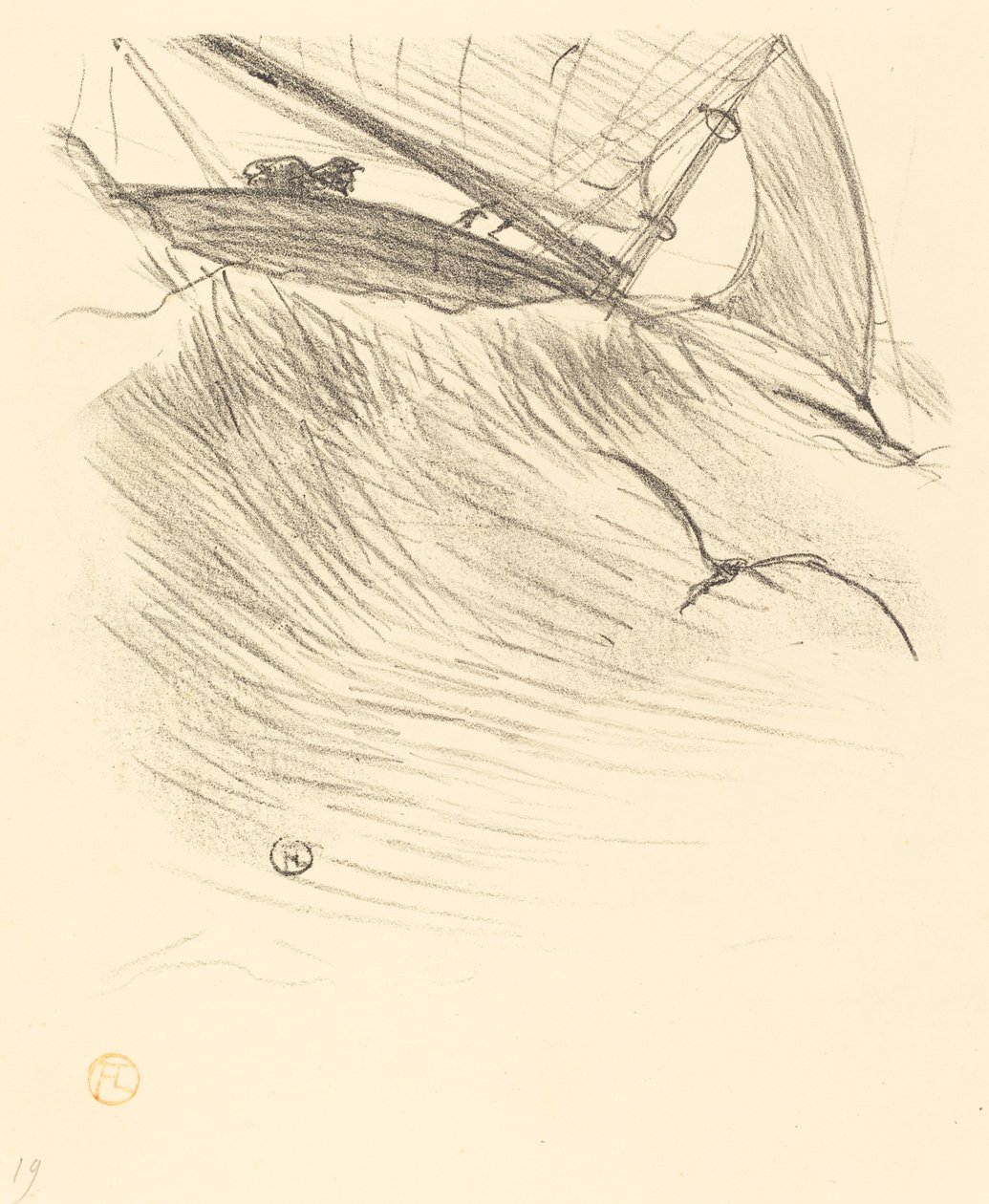 Les hirondelles de mer - Henri de Toulouse-Lautrec