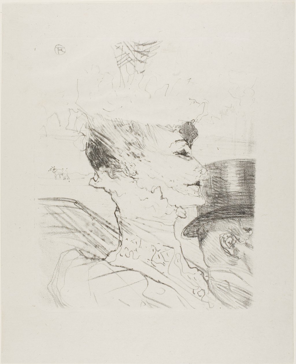 Louise Balthy, de Treize Lithographies - Henri de Toulouse Lautrec