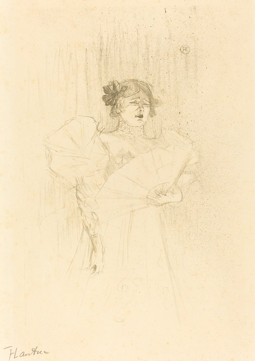 Luce Myres de face, 1895 - Henri de Toulouse Lautrec