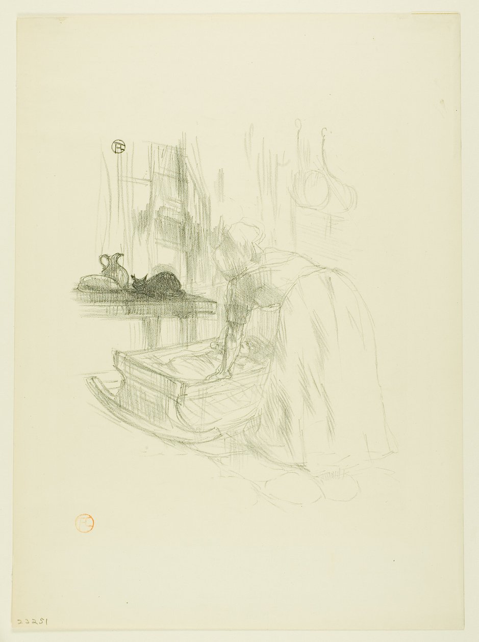 Berceuse, des Mélodies de Désiré Dihau - Henri de Toulouse Lautrec