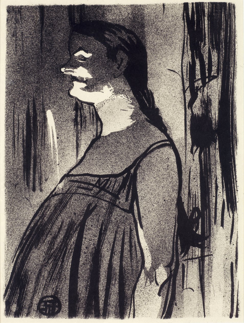 Madame Abdala, Planche 6 de la série Le Café Concert, 1893 - Henri de Toulouse Lautrec