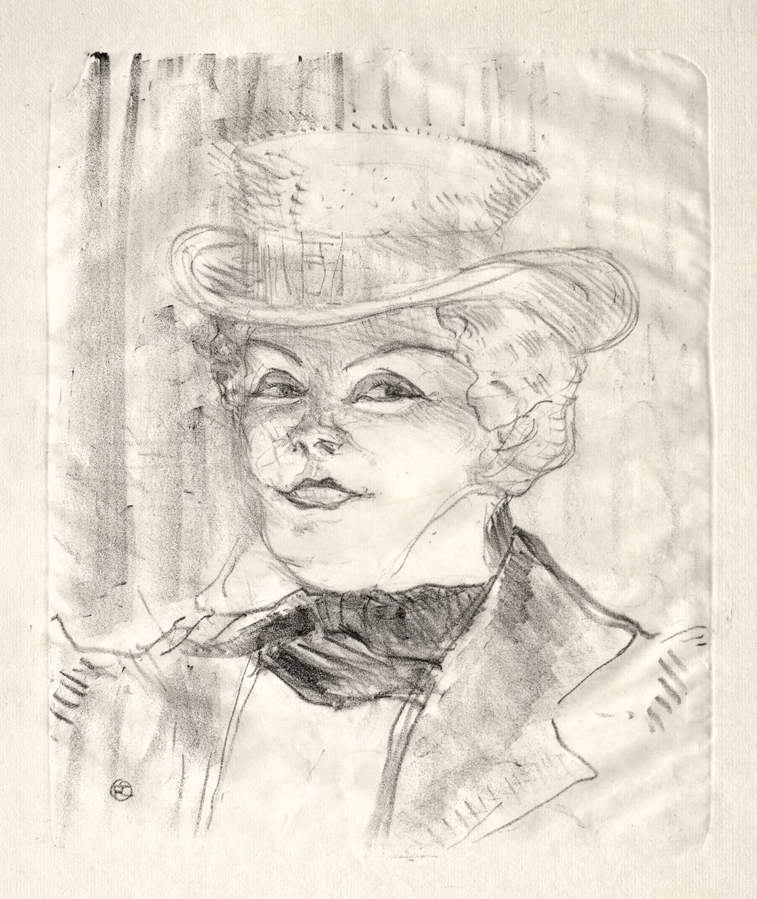 Madame Réjane - Henri de Toulouse Lautrec