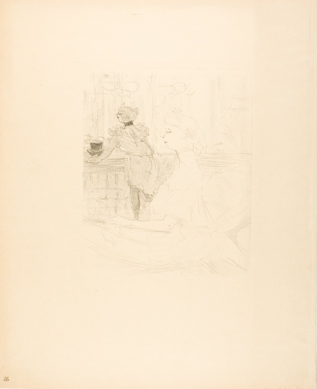 Mademoiselle Leconte - Henri de Toulouse Lautrec