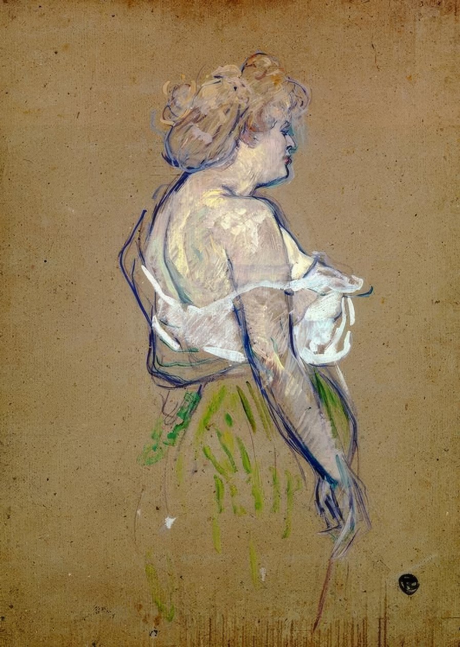 Mademoiselle Lucie Bellanger - Henri de Toulouse Lautrec