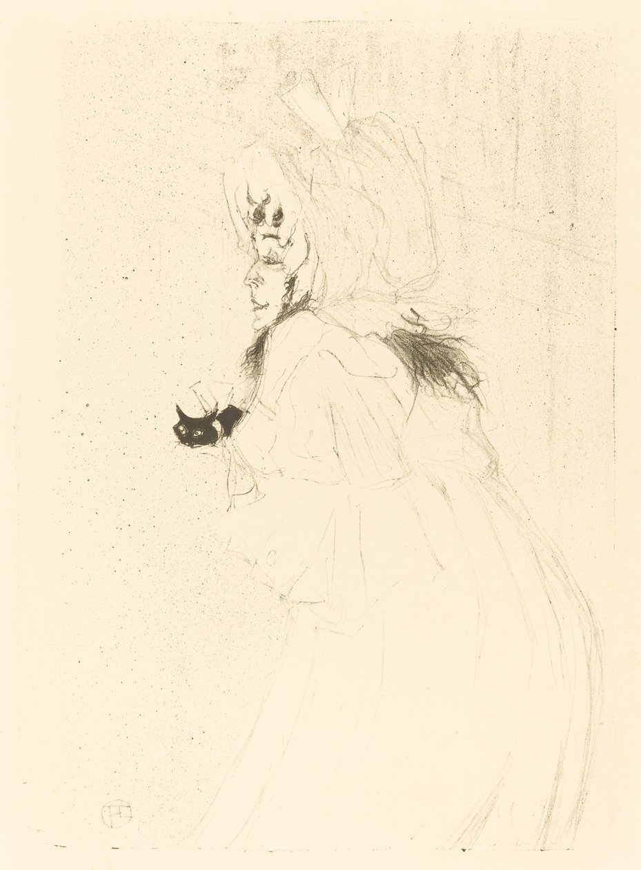 May Belfort saluant - Henri de Toulouse Lautrec