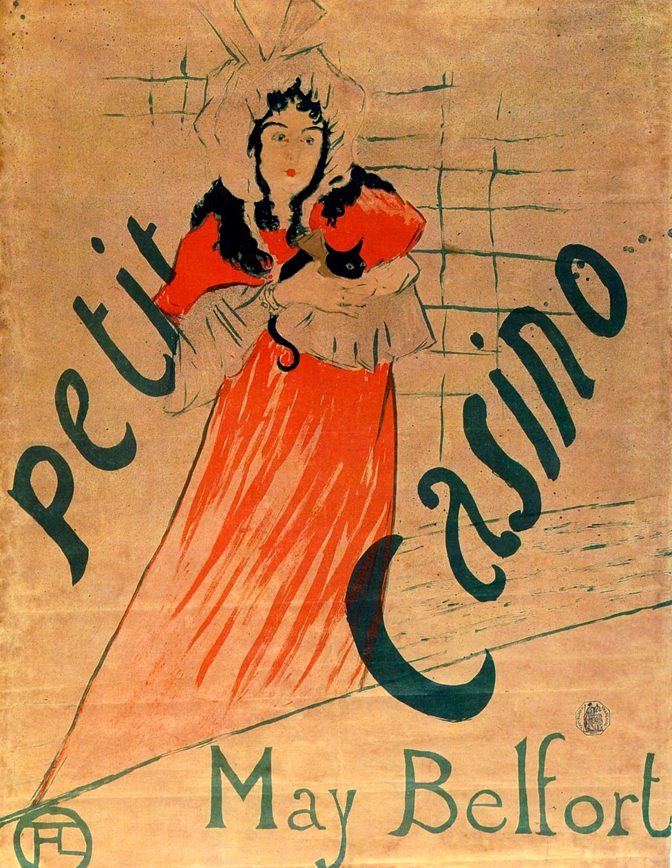 May Belfort, Petit Casino, 1895 - Henri de Toulouse Lautrec